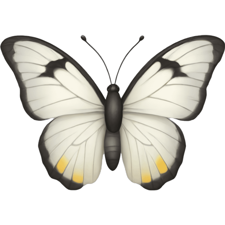 Mariposa blanca  emoji