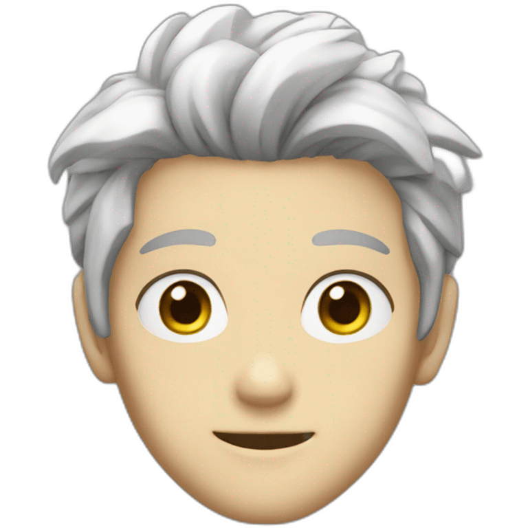 Gojo anime character emoji