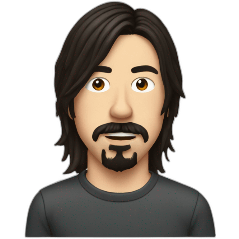 Dave Grohl from Nirvana in the 1990s emoji