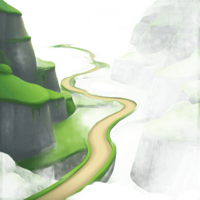 road in valley emoji