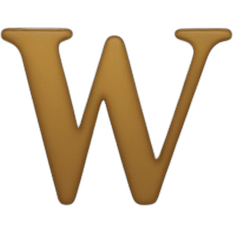 letter W emoji