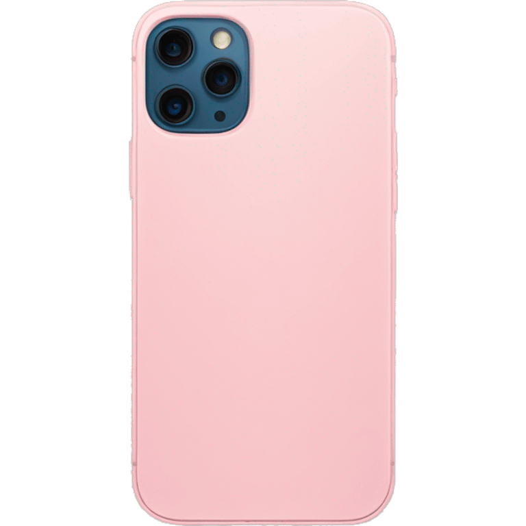 Haz el iPhone 12 color rosa pastel  emoji