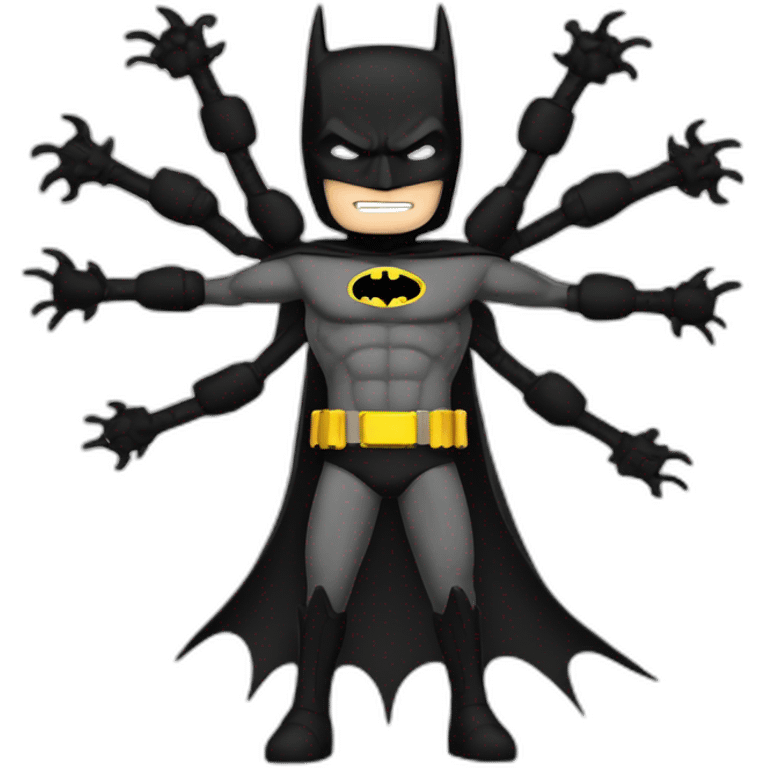 batman with 8 arms emoji