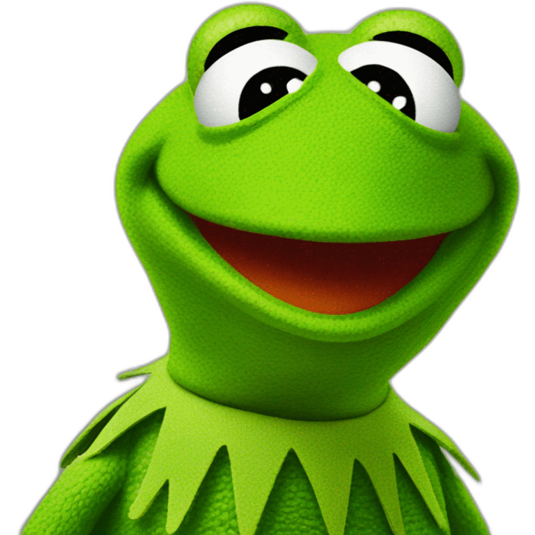 Kermit the frog emoji