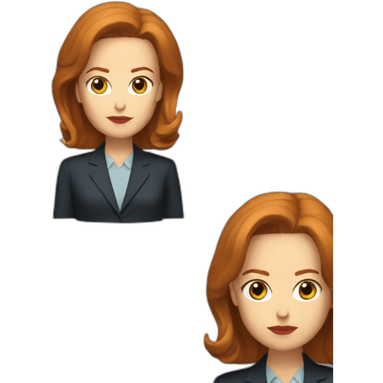 dana scully emoji