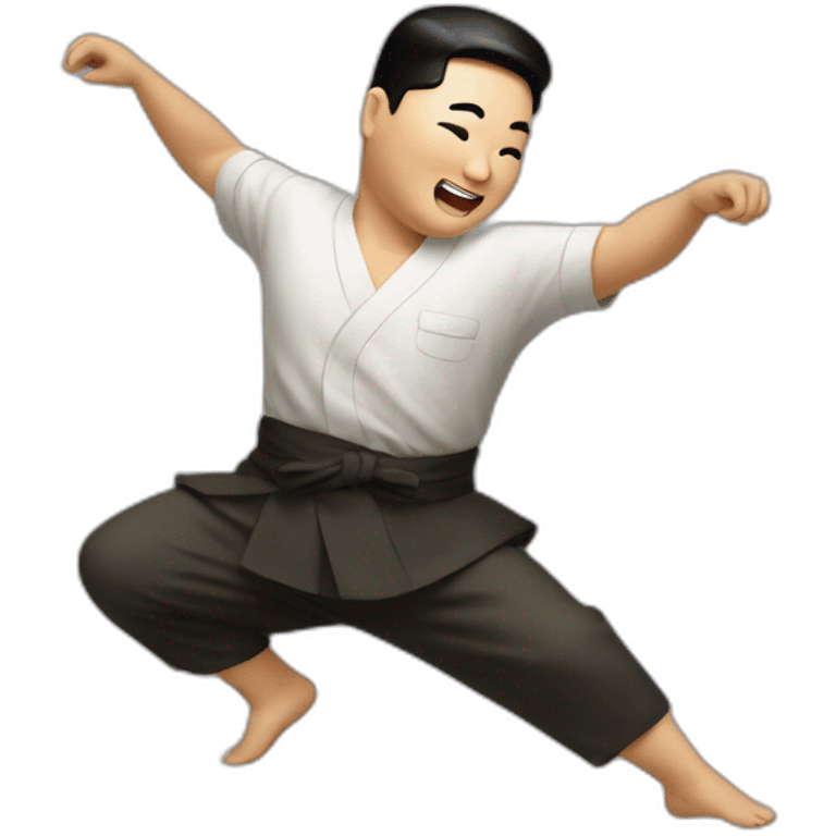 kim Jung hum dancing emoji