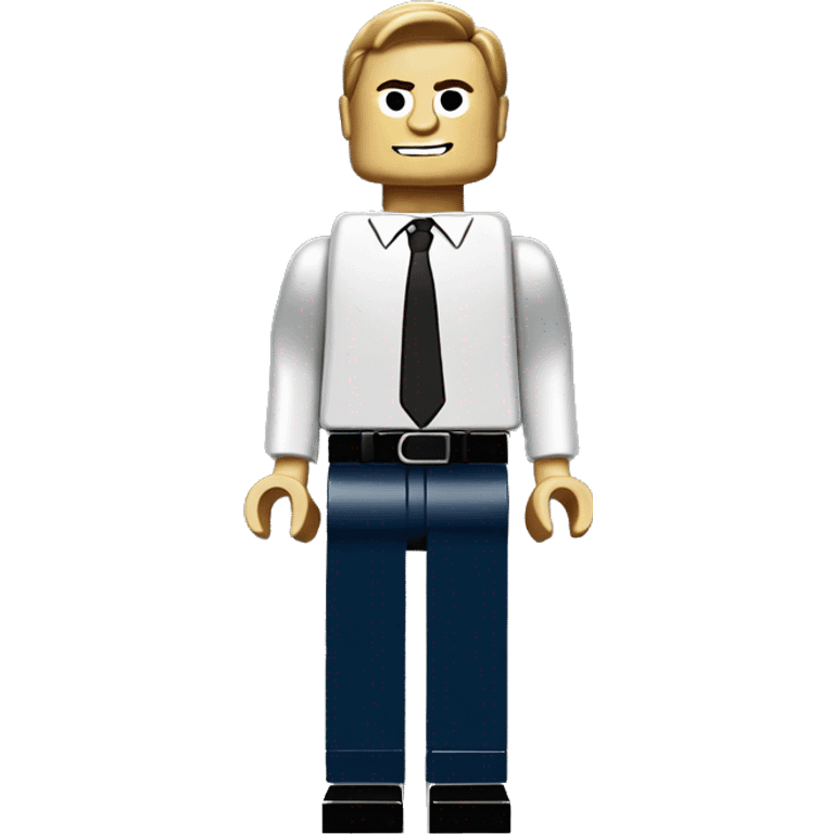 Daniel Craig lego full body emoji