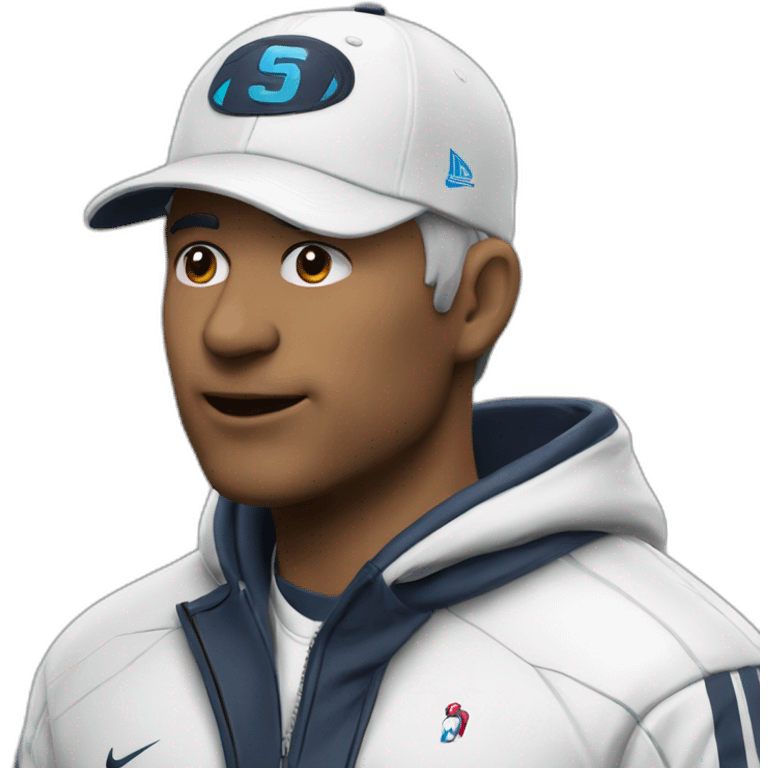 coach esport with white cap emoji