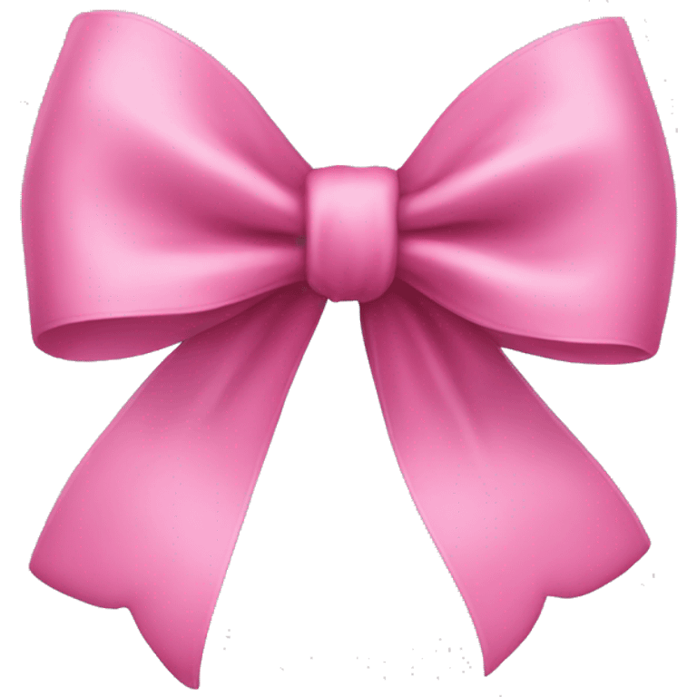 Pink bow emoji