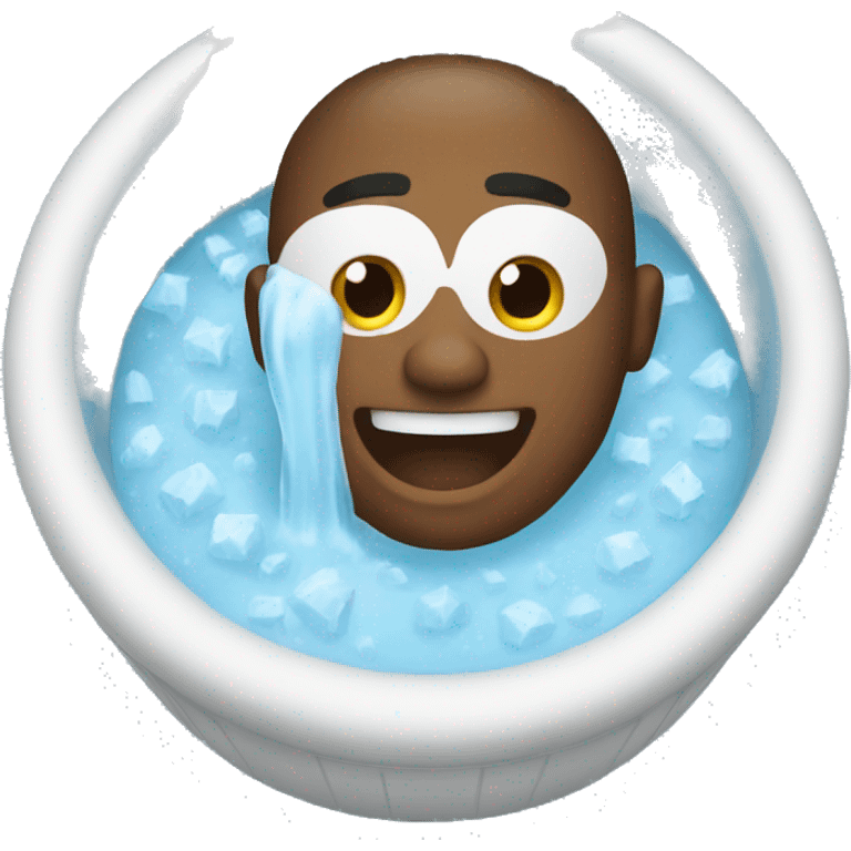 ice bath emoji