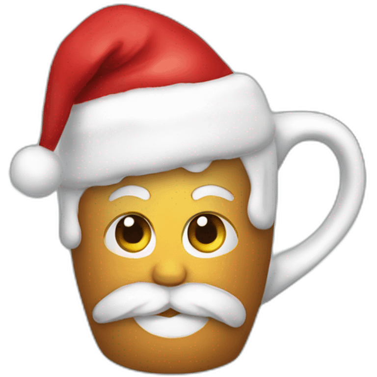 christmas mug emoji