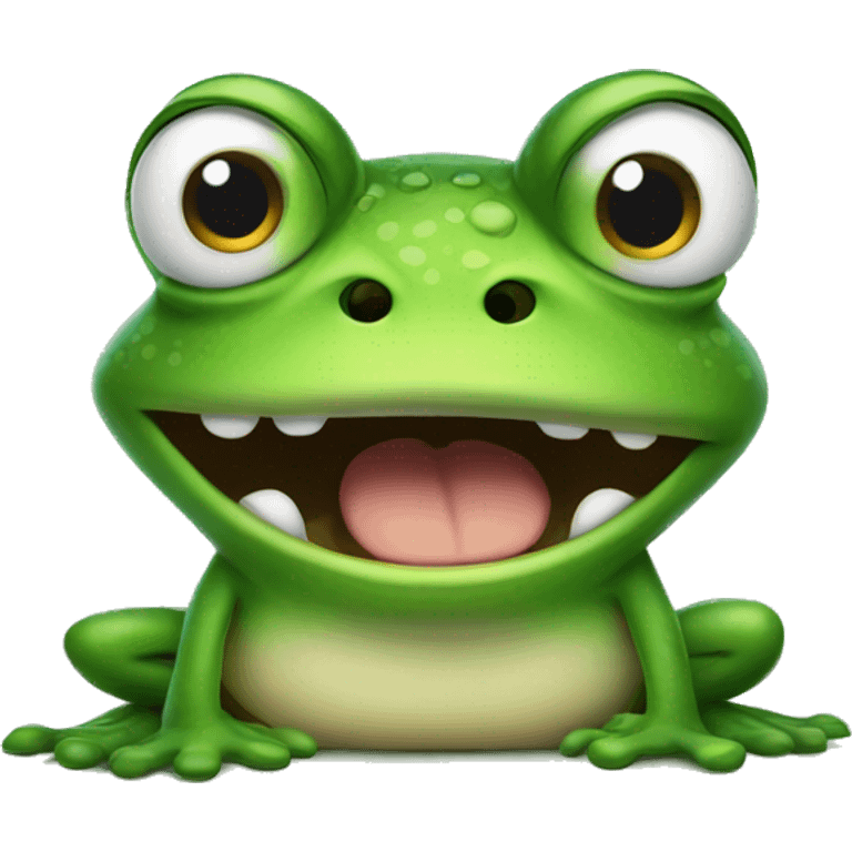 angry frog emoji