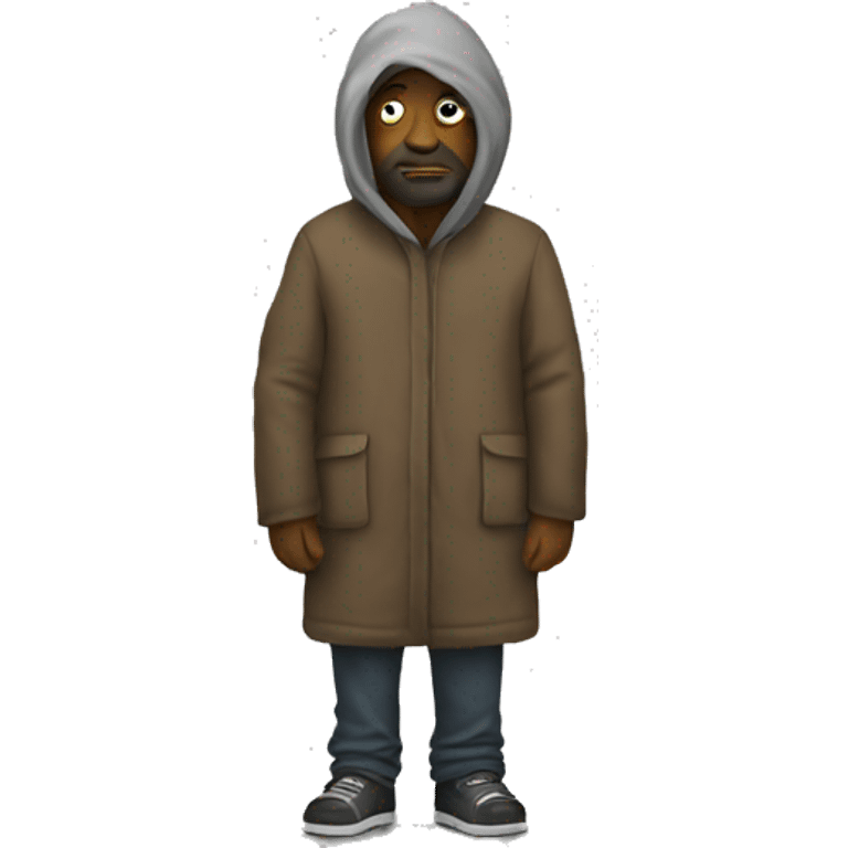 Homeless person  emoji