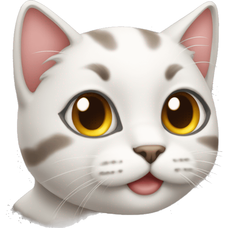 A cute cat emoji emoji