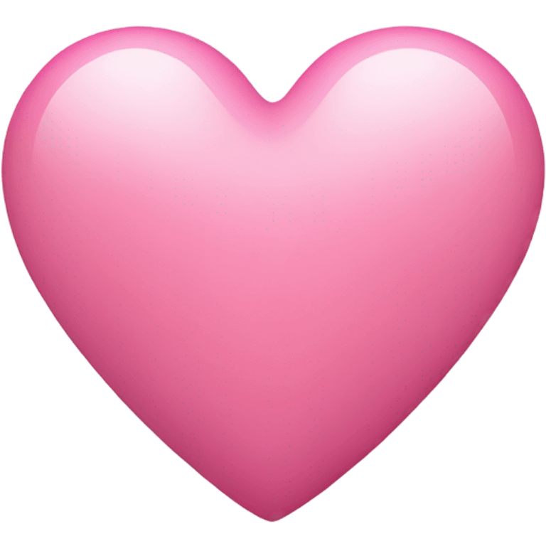 Pink heart emoji