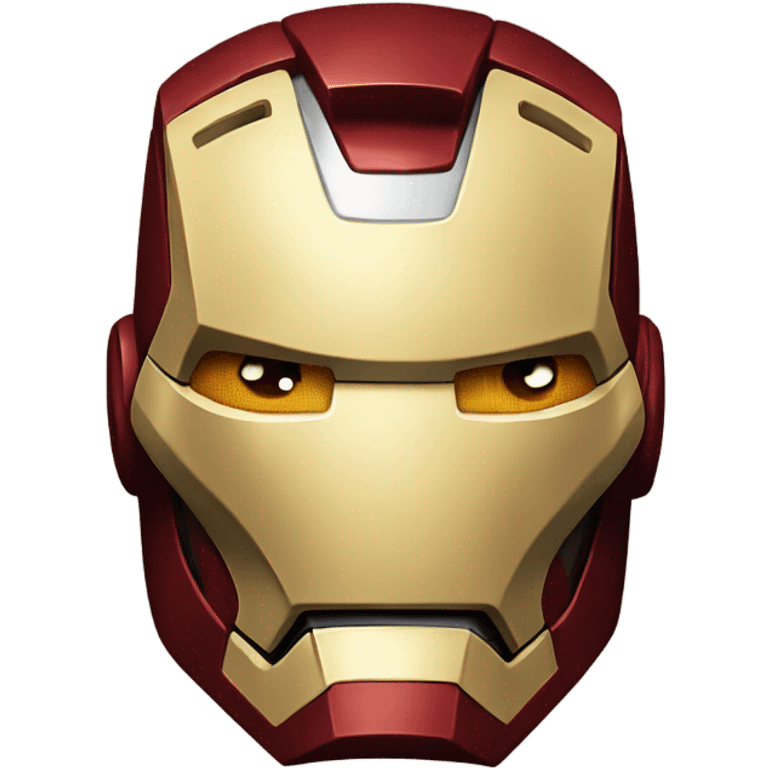 iron man, close up emoji