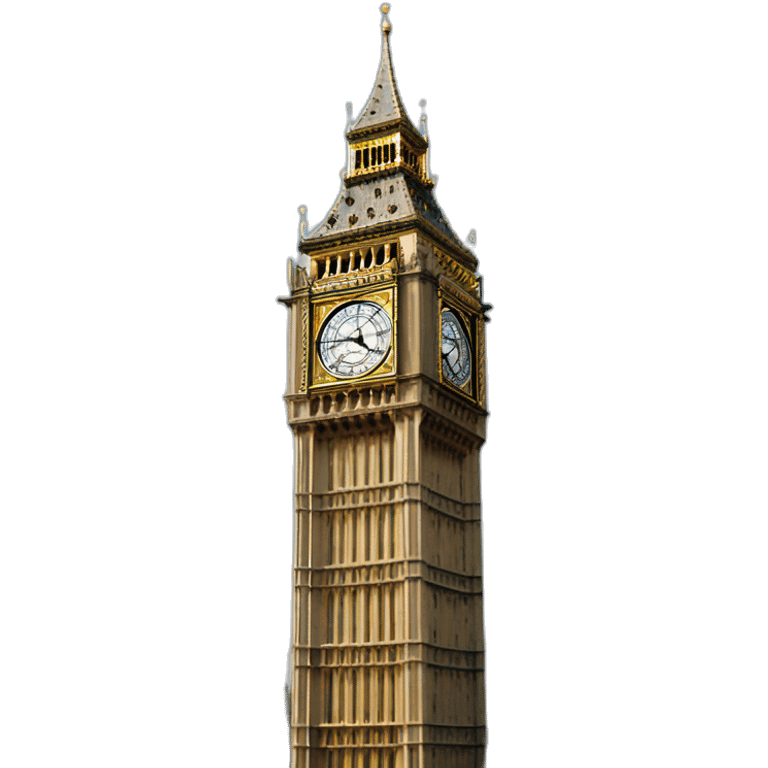 Big ben emoji