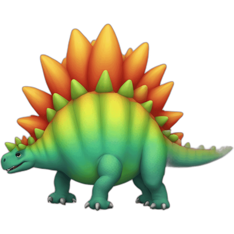 stegosaurus gay lgbt emoji