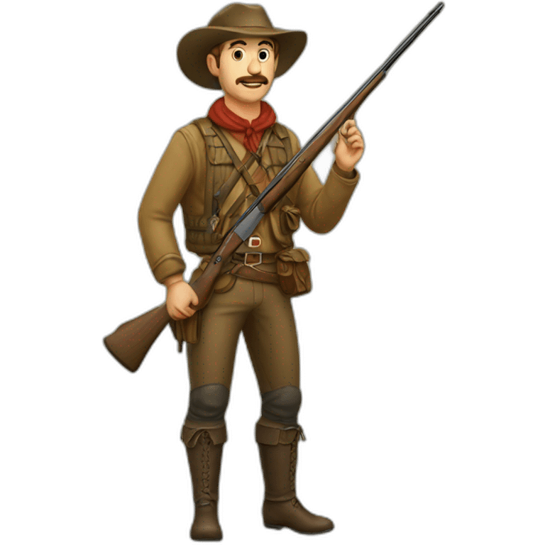 Czech hunter emoji