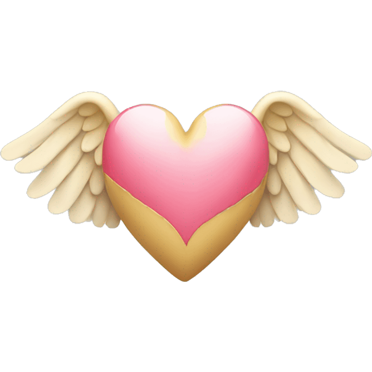 heart with angel wings emoji