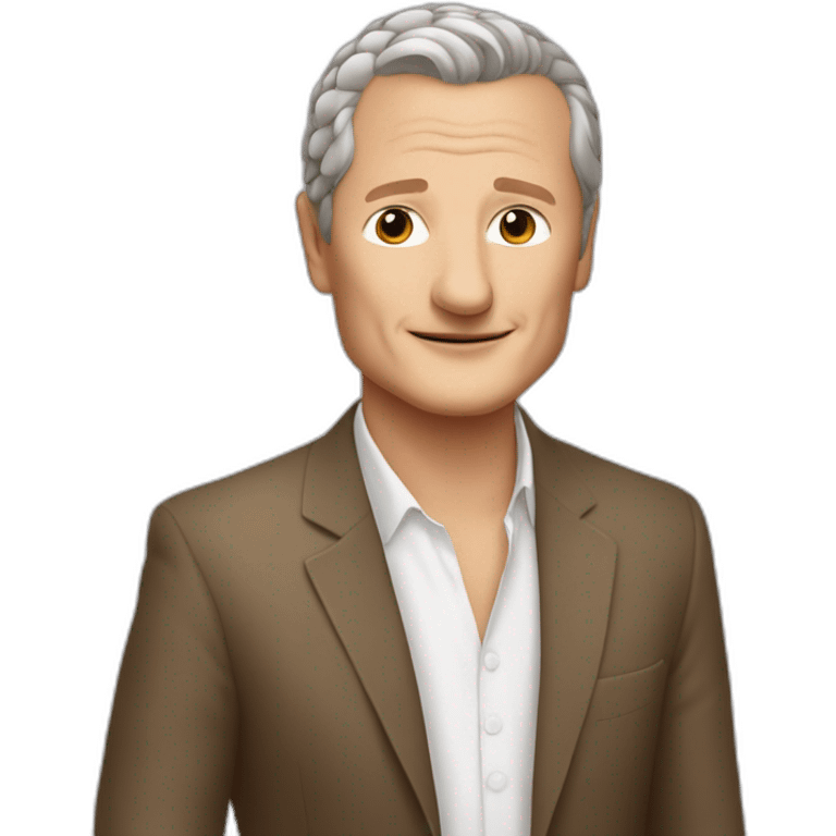 Bruno Le Maire in a pangolin disguise emoji