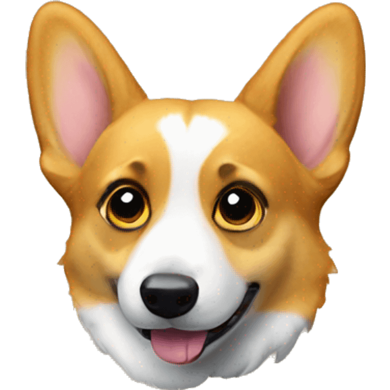 Corgi hufflepuff emoji