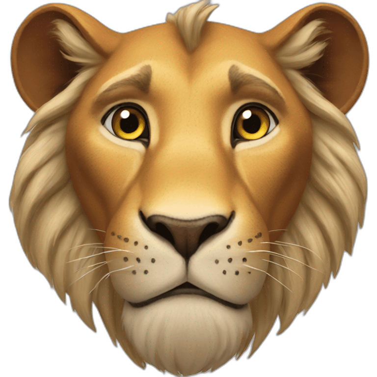 Lion king emoji