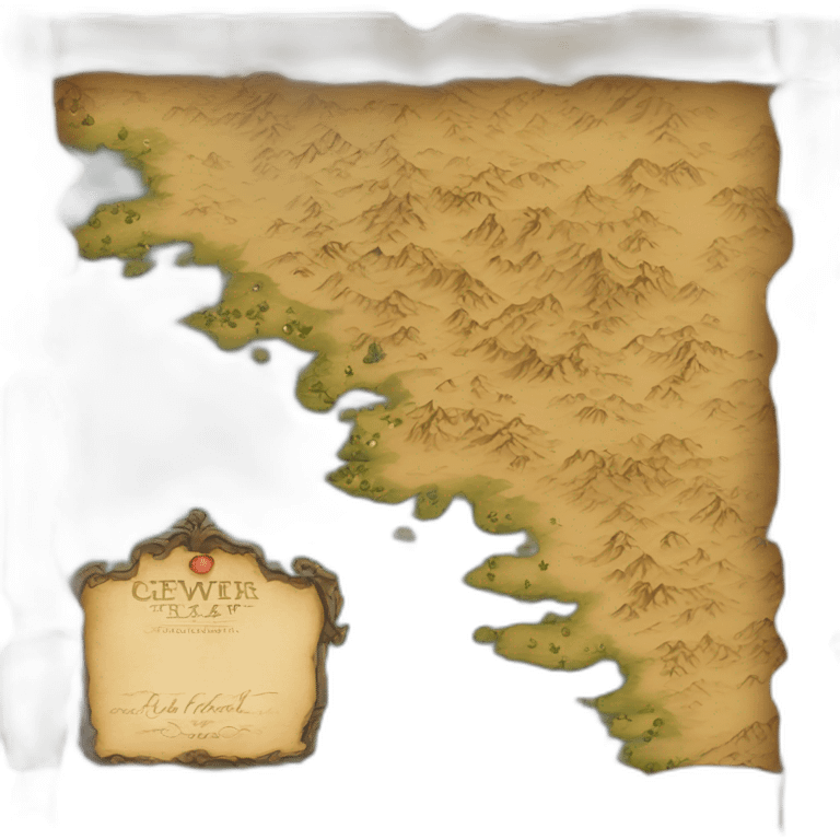 old map emoji