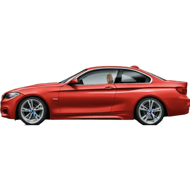 Bmw bóxer en rojo levantado rueda emoji