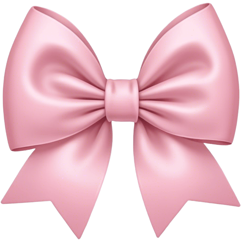 light pink bow  emoji