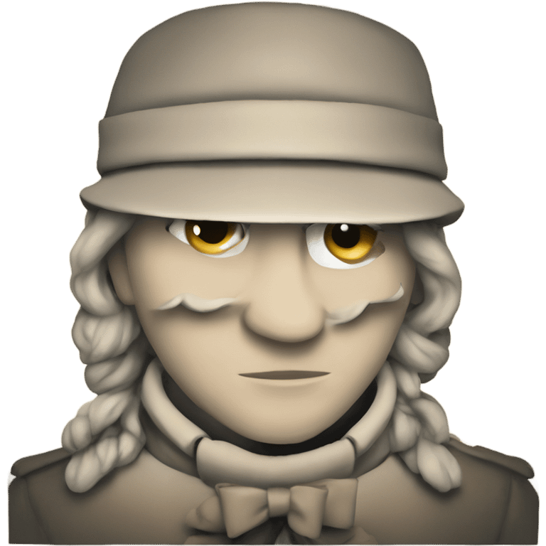 Hamilton Broadway poster emoji