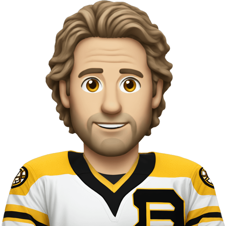 Boston bruins white man  emoji