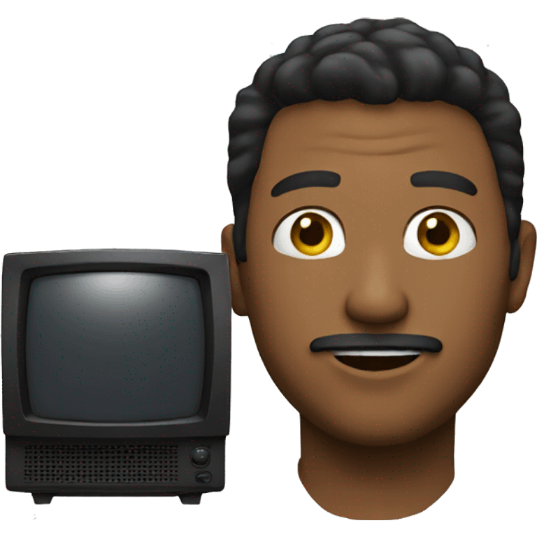 Tv man emoji