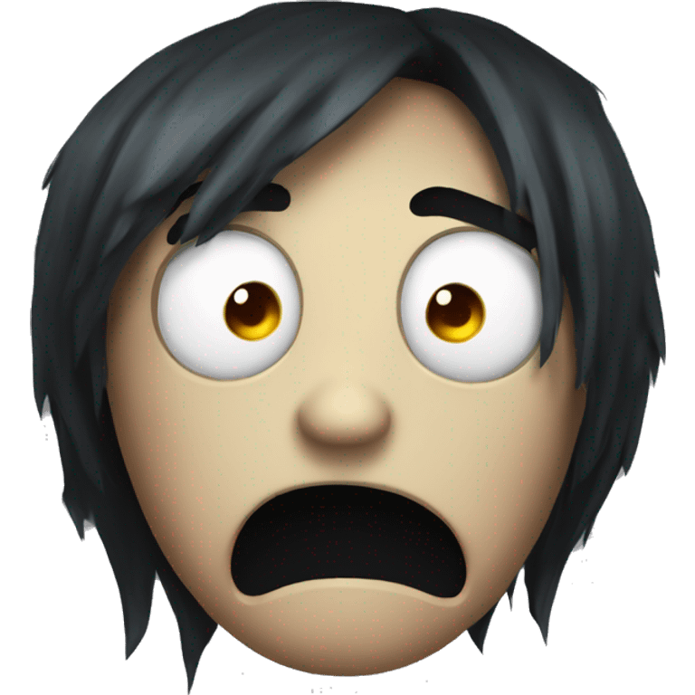 scary creepypasta face emoji