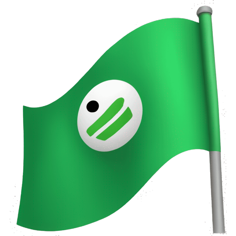 Green flag  emoji