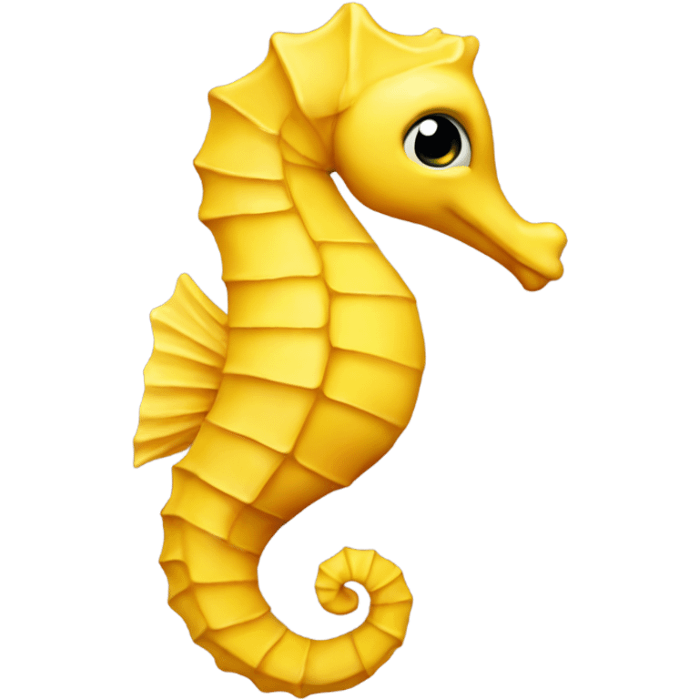 yellow seahorse emoji