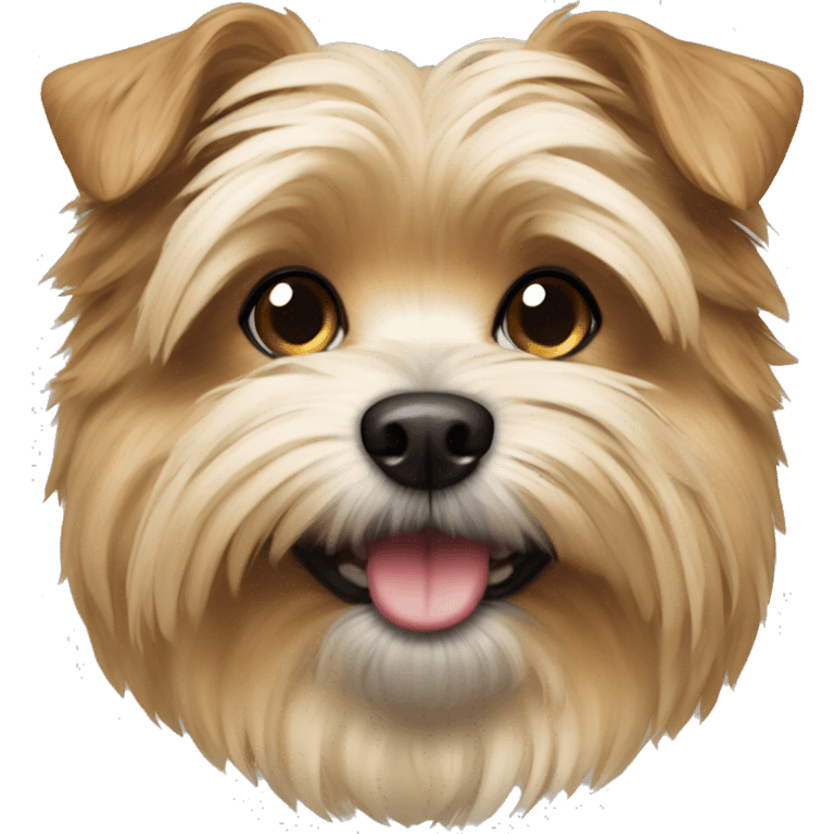 Morkie dog  emoji