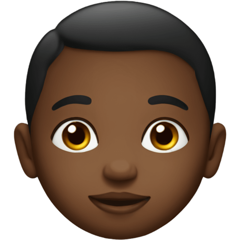 one baby black emoji