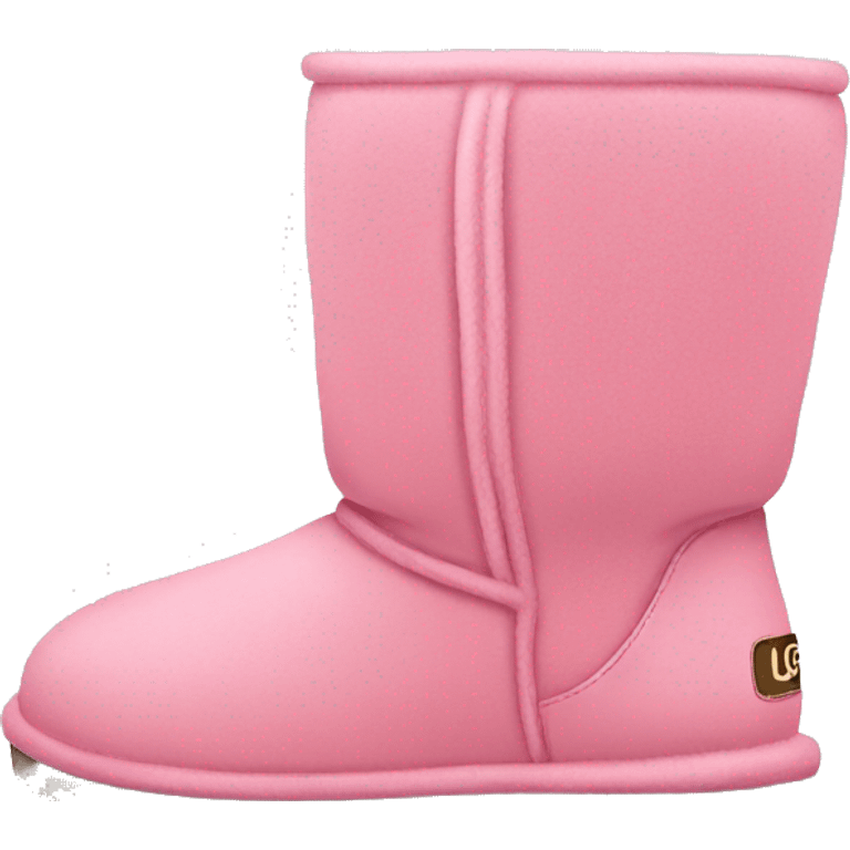 UGG boots pink  emoji