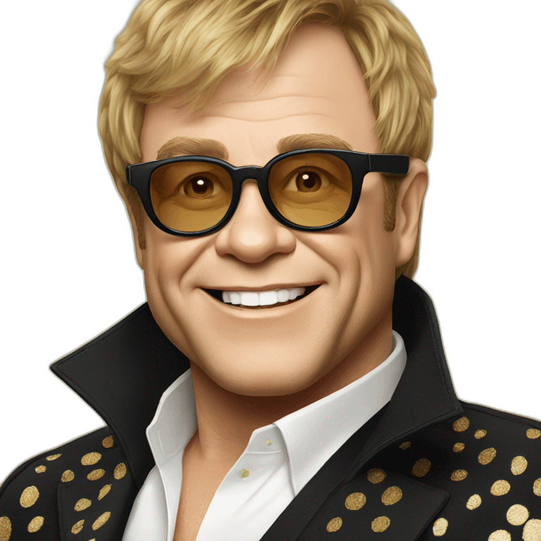 Elton John emoji