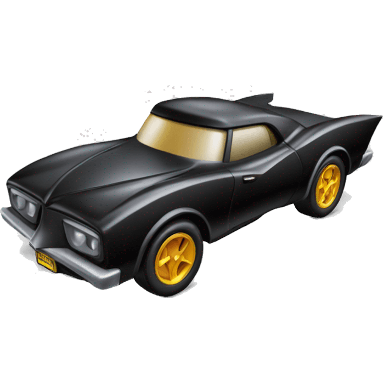 Hot wheels Batman animated series car emoji