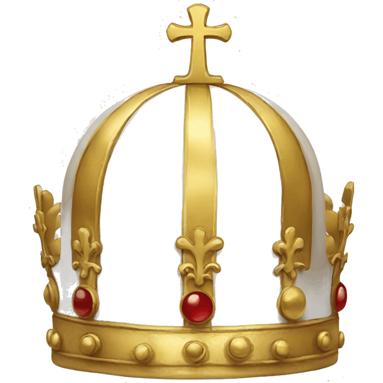 pope crown emoji