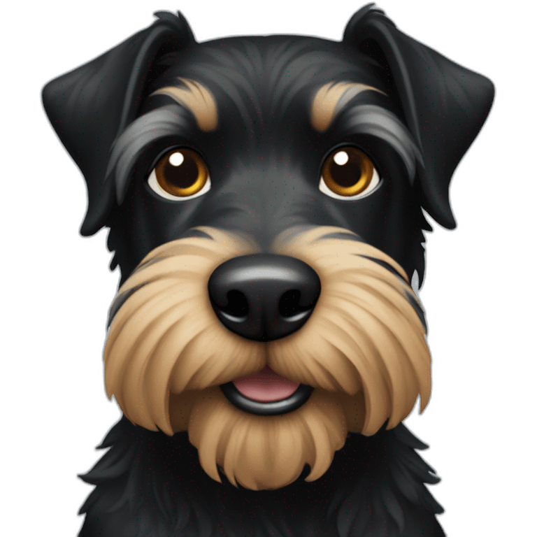 black terrier emoji