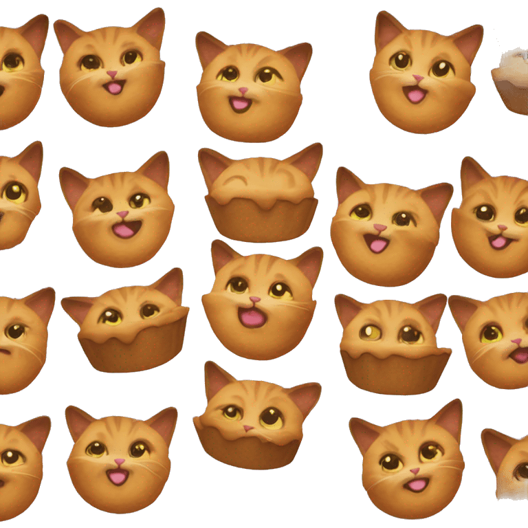 Cat muffins  emoji