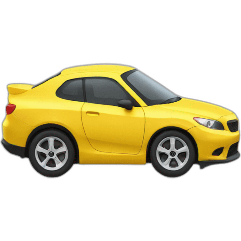 yellow speed car animation emoji