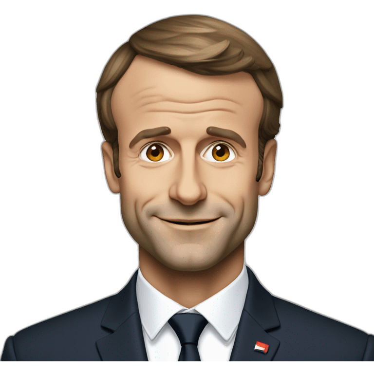 emmanuel macron emoji