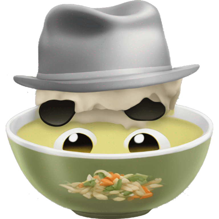 Soup that is gangster emoji