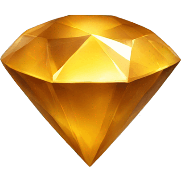 Golden gem emoji