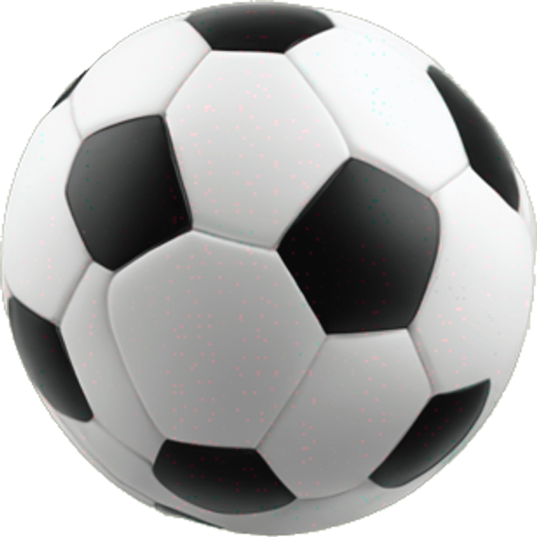 Soccer ball going through goal  emoji