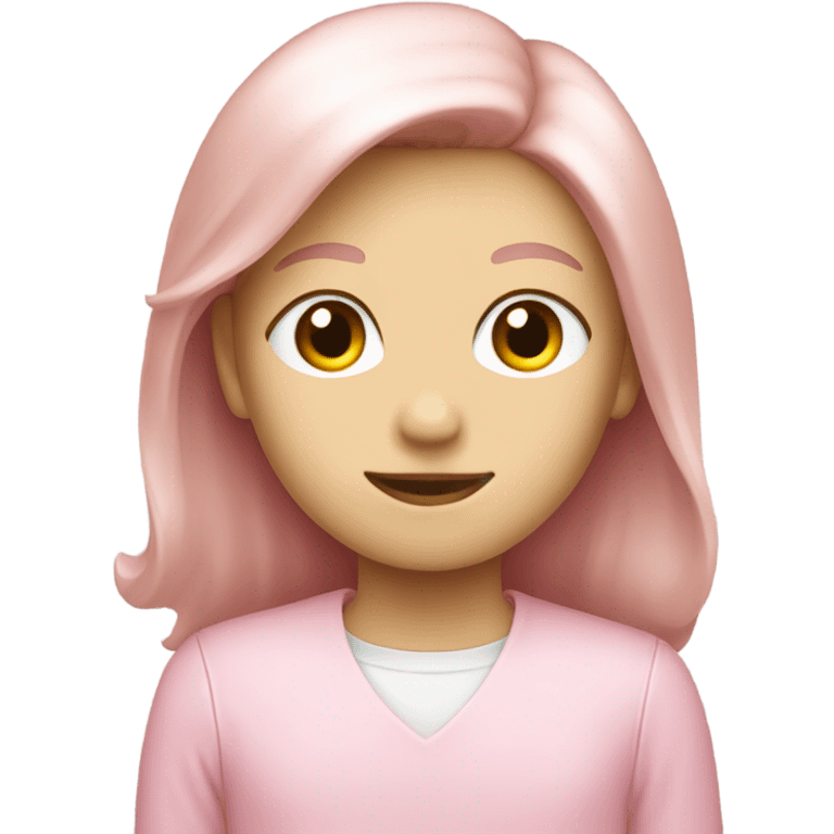 Periode Light pink emoji